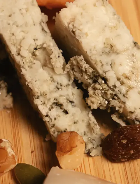 Queso azul. De la tabla